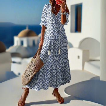 Sophie™ | Boho Tummy-Coverage Summer Dress