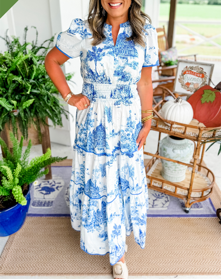 Eliza | Classic Maxi Dress