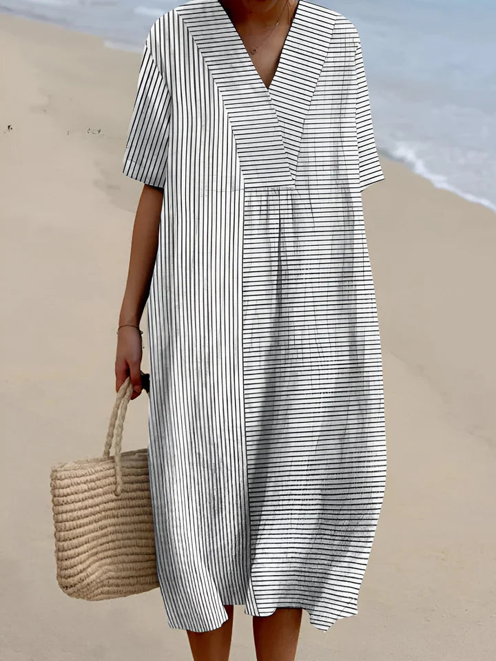 Imelda | Elegant geometric dress
