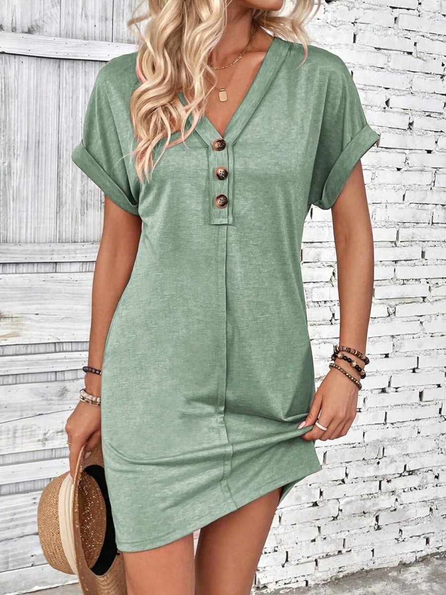 Nora | Everyday Comfort Shirt-Dress